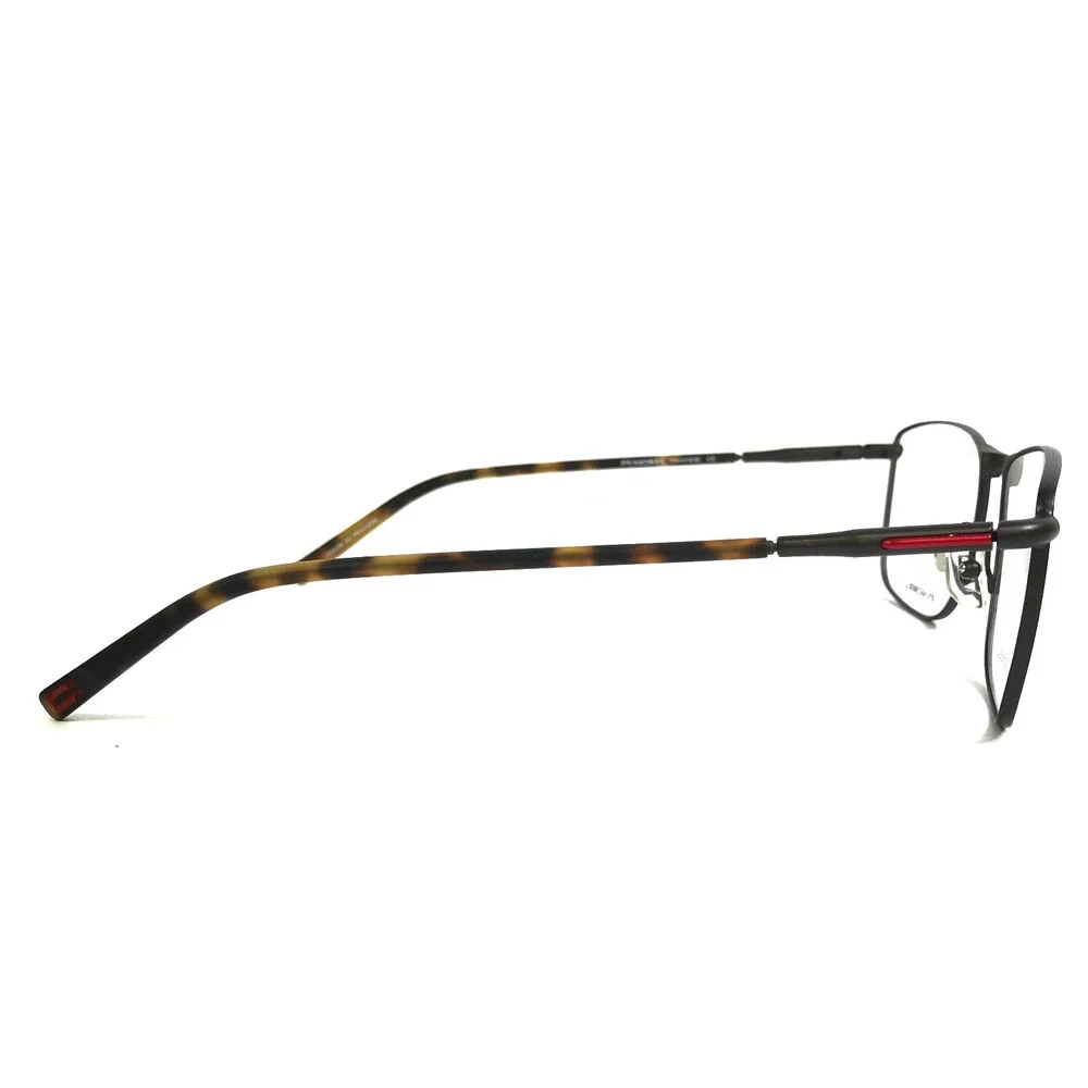 OGA by Morel Eyeglasses Frames 10063O MR05 Black Tortoise Full Rim 59-19-150